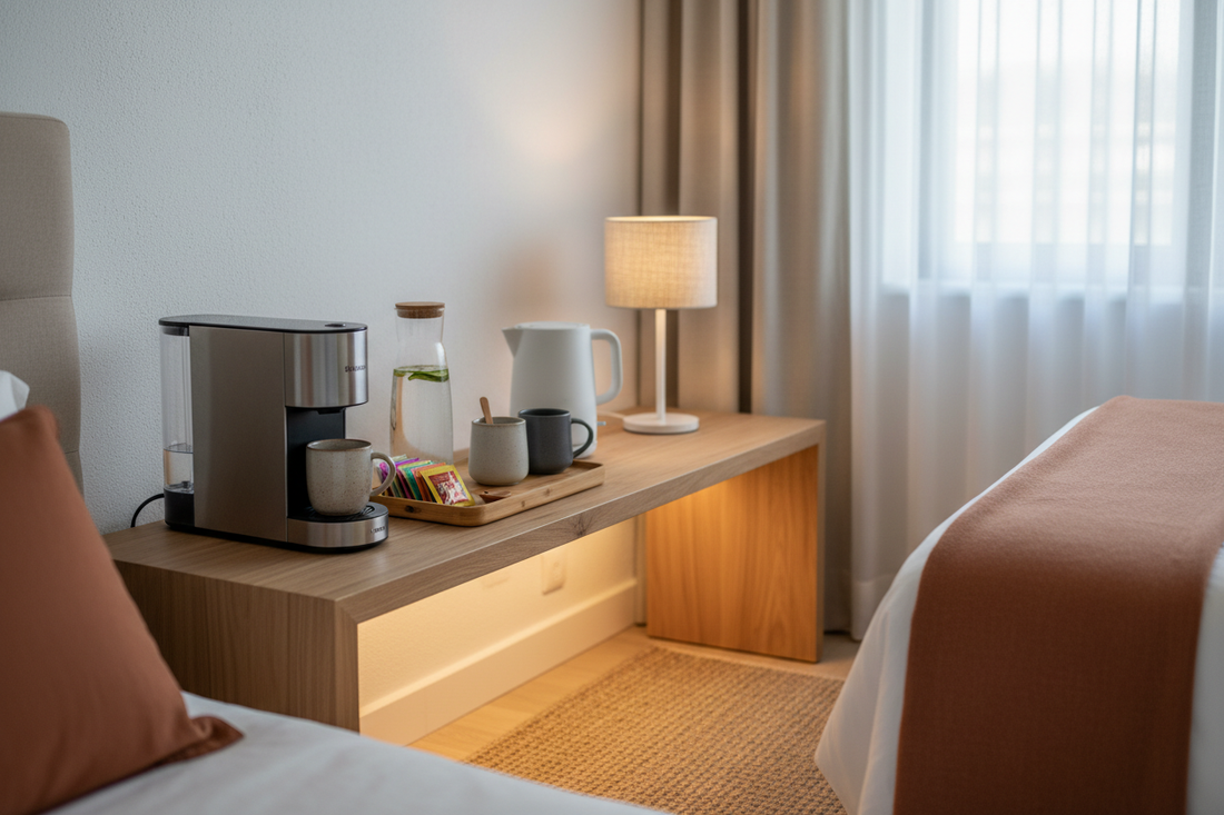 Mini Beverage Stations in Primary Bedrooms: The Cozy Upgrade Your Morning Routine Needs