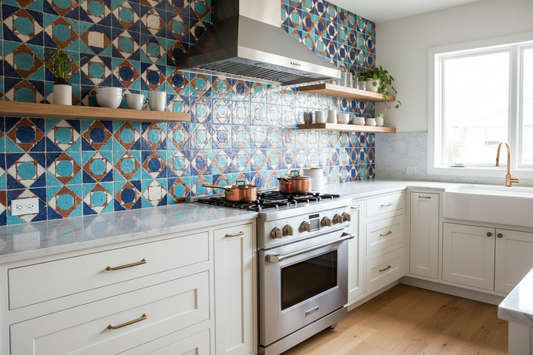 Moroccan Glazed Tiles for Kitchen Backsplash: Transform Your Kitchen with Timeless Beauty