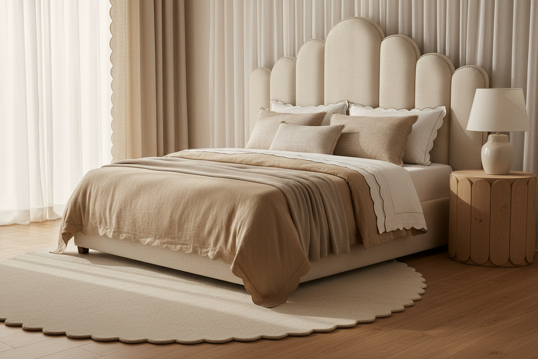 Scalloped Edges in Furniture and Textiles: The Soft Detail That Changes Everything