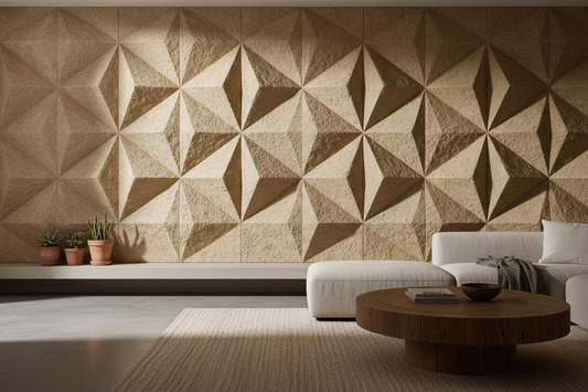 Tactile Walls: How Plaster and 3D Tiles Are Transforming Interior Spaces