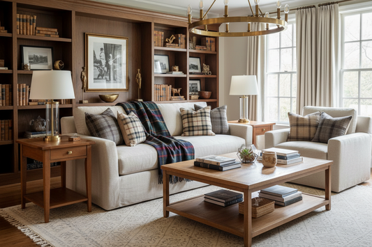 The Return of Plaid and Tartan in Decor