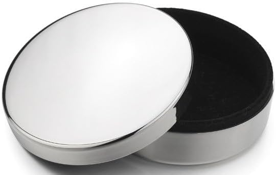 Silver Plated Baby Tooth & Keepsake Box – Elegant Jewelry Storage for Rings & Earrings – Gift for Girls & Women for Birthday, Wedding, or Special Occasion