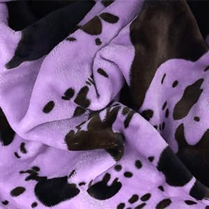 Twin Size Blanket for Bed, Soft Cozy Purple Twin Fleece Throw Blanket for Travel Camping, All Season Bedroom Living Room Home Decor,60x80Inches