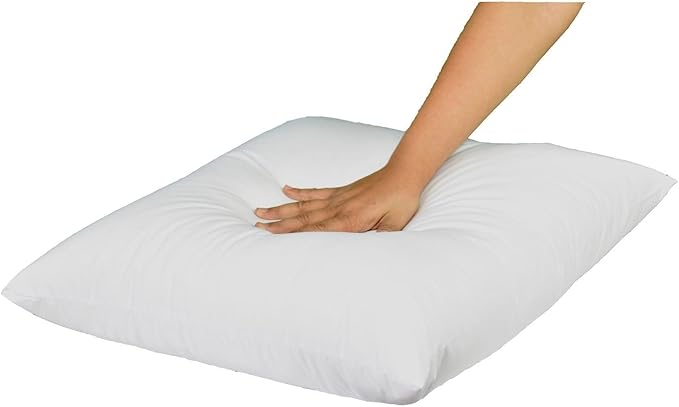 MoonRest® Synthetic Down Alternative 32x32 Square Pillow Insert Form, for Decorative Throw Pillow, Sofa, Cushions, Body and Bed - Pack of 2- Size 32“X 32”