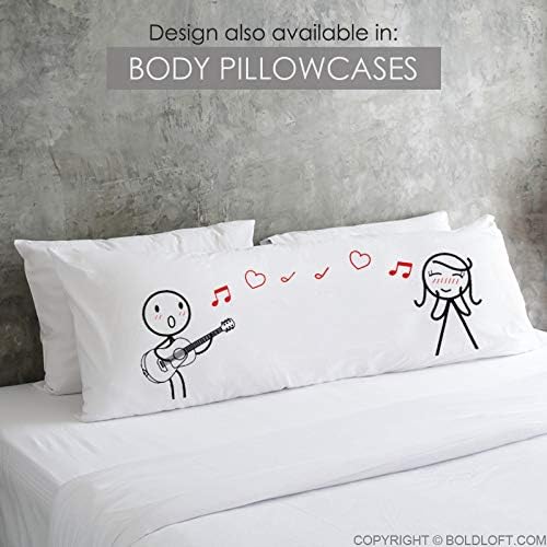BoldLoft Love Me Tender Couple Drinking Glasses- Couple Gifts for Her, Girlfriend, Wife, Guitar Lover Gifts, His and Hers Home Decor for Anniversary, Valentine's Day, Christmas, Wedding, Engagement