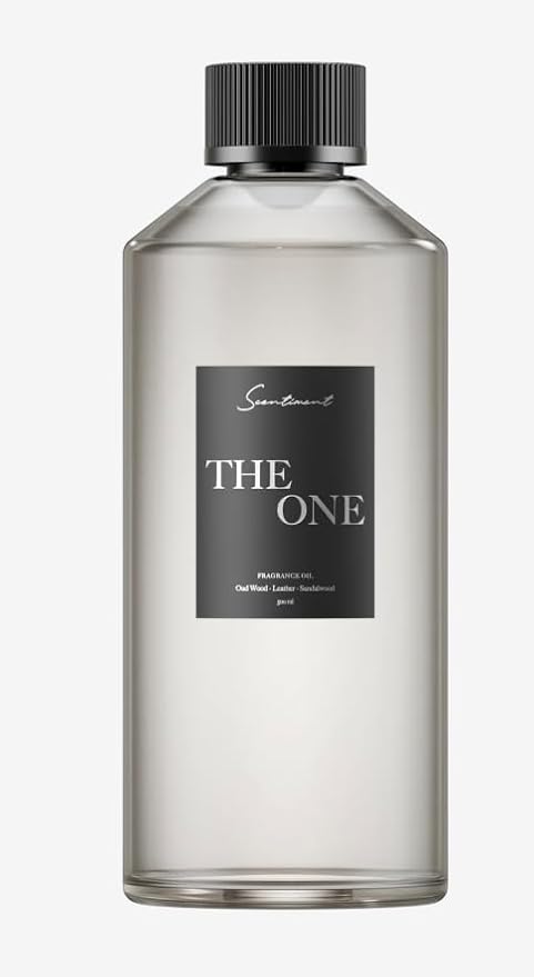 Scentiment The One Fragrance Oil – Cardamom, Leather, Lemon with Cinnamon & Sandalwood Scent for Diffusers, Aromatherapy Oil (500ml)