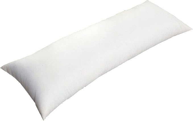 MoonRest® 20x60 Inch Synthetic Down Alternative Rectangle Pillow Insert Form Stuffer for Sofa Shams, Decorative Throw Pillow, Cushion and Bed Pillow Stuffing - Hypoallergenic 20“X 60”