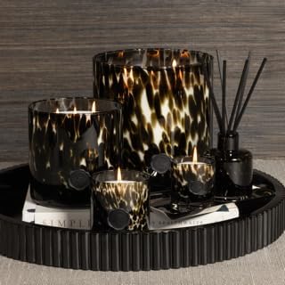 Zodax Apothecary Guild Opal Glass Jar Scented Candle for Home Decor - Single-Wick Candle Ideal for The Home - Gift Box Package Included - Black Fig Vetiver - 11 Oz.