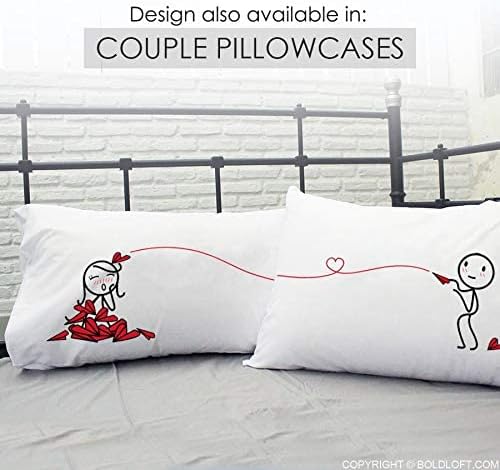 BoldLoft Love Will Find A Way Couple Drinking Glasses-Gifts for Her, Girlfriend, Wife, Romantic Gifts for Anniversary, Valentines, Birthday, His and Hers Home Decor for Couples