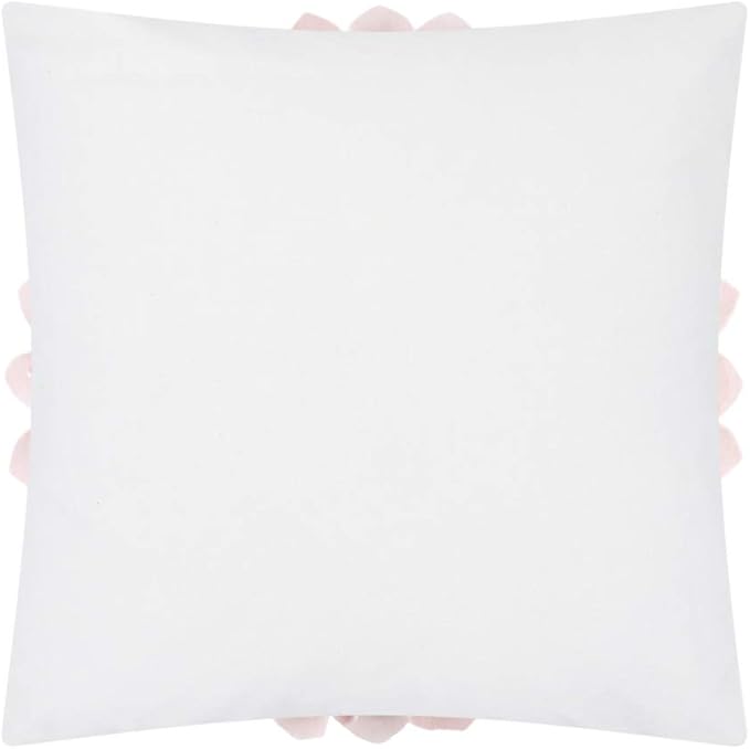 OiseauVoler 3D Sunflower Handmade Throw Pillow Cover Decorative Pillowcase Cushion Cover Case for Home Sofa Bed Living Room Decor 18x18 Inch Light Pink