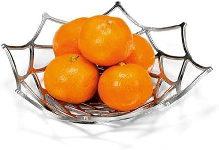 NOUSAKU Foldable Basket - Dahlia - Φ 8.4 inches, made with tin, Japanese traditional craft