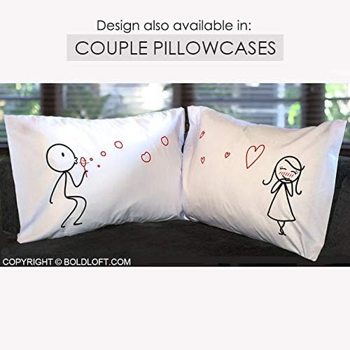 BoldLoft From My Heart to Yours Couple Glass Set- Gifts for Wife, Girlfriend- Wedding Glasses for Bride and Groom- - Home Gifts for Couples, Valentines, Anniversary, Engagement