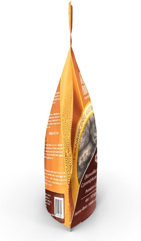 Frankincense and Myrrh Resin by Igneous Products - 4 oz (113.4 Grams) | Biblical Sacred Incense, Gifted to Baby Jesus by the Three Wise Men - 2024 Harvest, Pure Frankincense - Incienso puro de iglesia