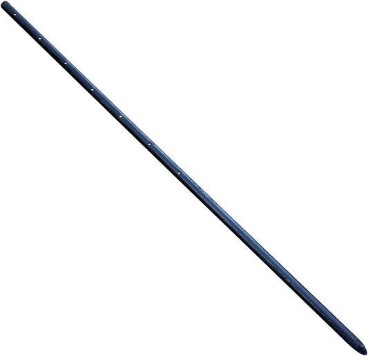 Sandbaggy Round Steel Concrete Form Stakes with Nail Holes - Rust Resistant Coating - Removable, Reusable (20, 3/4 in X 36 in)