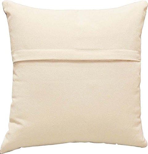 Modern Pillow Cover by Alfred Gockel | Nautical Pillow | Mid Century Modern Throw Pillows | Abstract Pillow for Couch | Contemporary Chair Cushion | Hand Embroidered Wool | Size -18x18