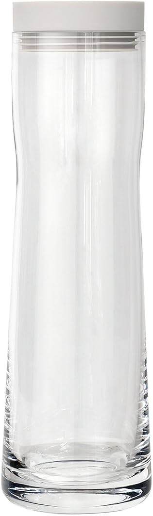 blomus SPLASH Water Carafe - 1 Liter - Moonbeam (beige) Lid