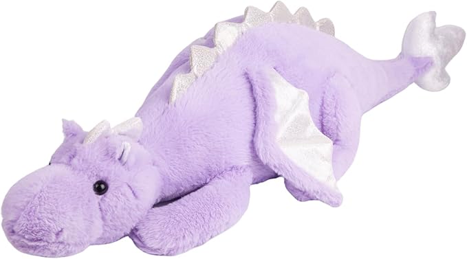 ARELUX Giant 50in 3Lb Big Purple Dragon Large Stuffed Animals Cute Plush Toy Fuzzy Jumbo Dinosaur Pillow Plushies with Wings Cuddly Soft Green Pterosaur Plushie for Friends