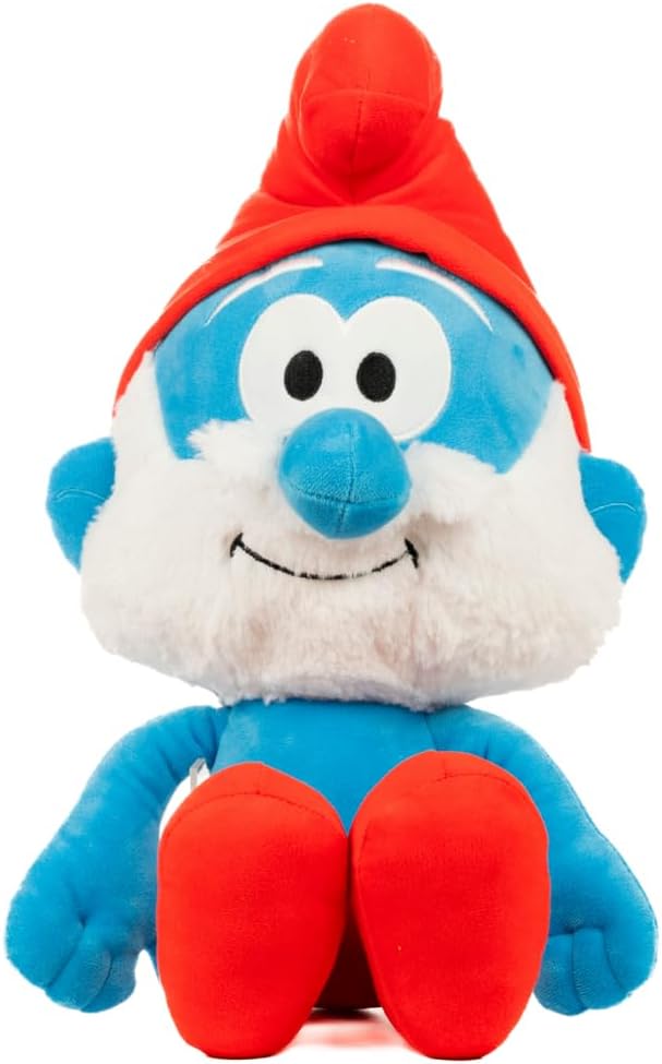 The Smurfs Papa Smurf Bedding Super Soft Cozy Cuddle Pillow Buddy, (Officially Licensed Product) by Franco