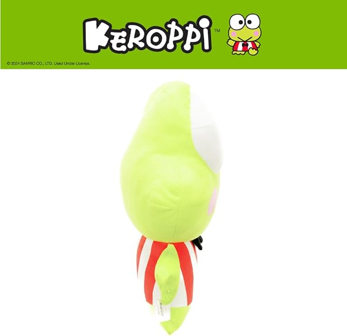 Collectibles Keroppi Bedding Super Soft Cozy Decorative Cuddle Pillow, (Officially Licensed Product) By Franco