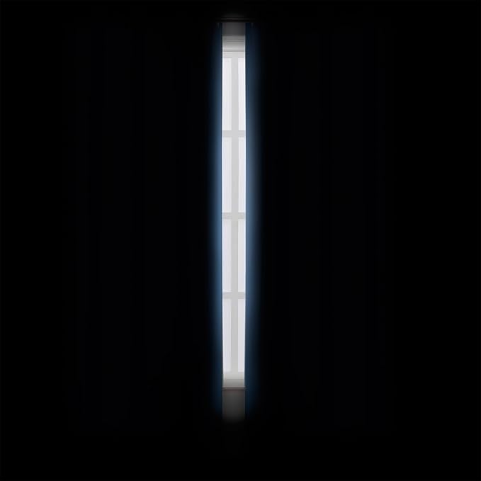 LEMOMO Blackout Curtains 40 x 63 inch/Sky Blue Curtains Set of 2 Panels/Thermal Insulated Room Darkening Bedroom Curtains