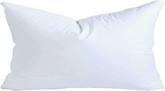 MoonRest® 13x20 Inch Synthetic Down Alternative Rectangle Pillow Insert Form Stuffer for Sofa Shams, Decorative Throw Pillow, Cushion and Bed Pillow Stuffing - Hypoallergenic 13“X 20”