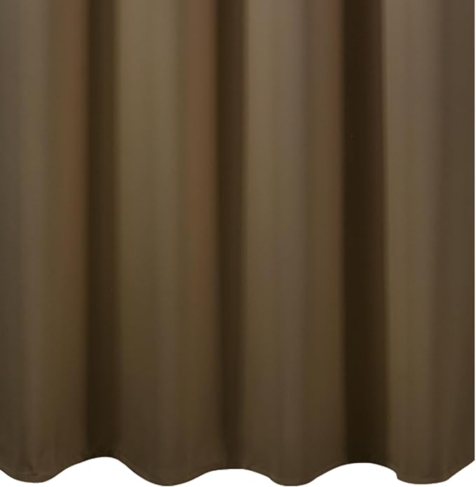 LEMOMO Brown Thermal Blackout Curtains/52 x 95 Inch/Set of 2 Panels Room Darkening Curtains for Bedroom