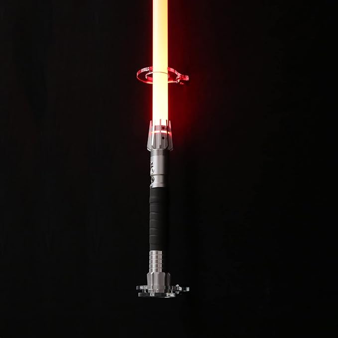 lightsaber vertical wall mount.lightsaber wall mount holder.Applicable to most lightsabers.(Transparent 1 hole)