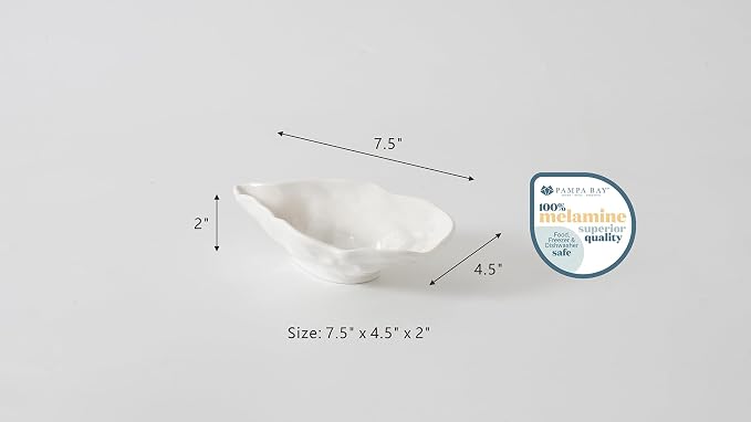Pampa Bay Small Oyster Bowl, Waves, Kitchen, Gift