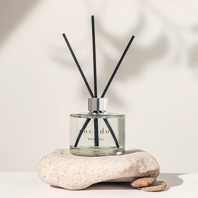 COCODOR Signature Reed Diffuser Set/Lemon Eucalyptus / 6.7oz /2 Pack/Home Fragrance Diffuser, Oil Scent Diffuser for Bathroom Shelf Decor