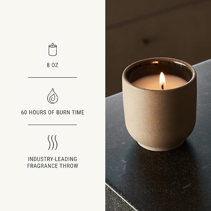 Homecourt by Courteney Cox Luxury Scented Candle, Neroli Leaf, 8 oz | Gently Cleanses & Hydrates, Removes Dirt & Debris Without Irritating Skin, Clean Formula