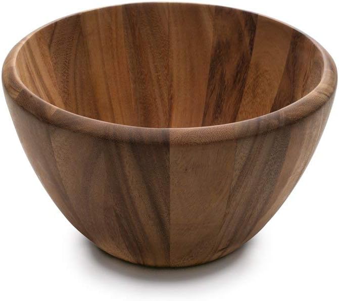 Ironwood Gourmet Extra Large Madera Salad Bowl, Acacia Wood, 12 x 12 x 7.25