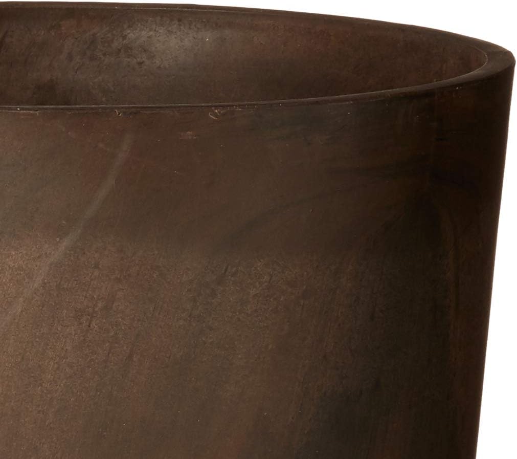 PSW S32CM Contempo Tall Round Planter, 13 by 28-Inch, Chocolate Marble