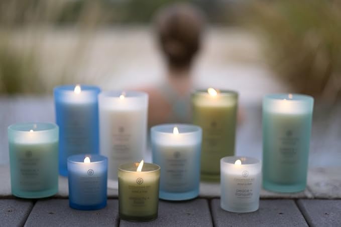 Chesapeake Bay Candle Scented Candle Confidence + Freedom (Oak Moss Amber) Medium Home Décor 8.8oz (Pack of 4)