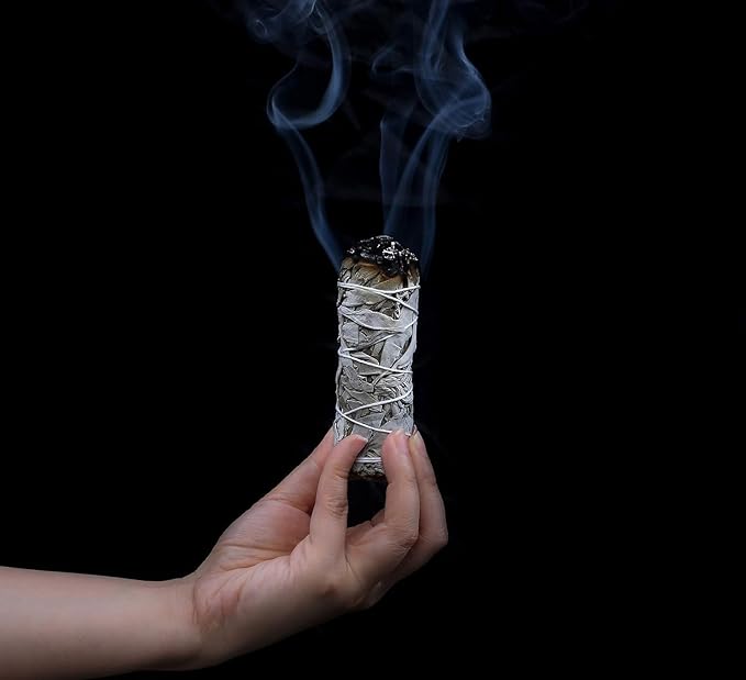 White Sage Smudge Sticks - 60-4" Sage Bundles - Perfect Sage Stick Smudge Sticks Smudging Kit Replenishment