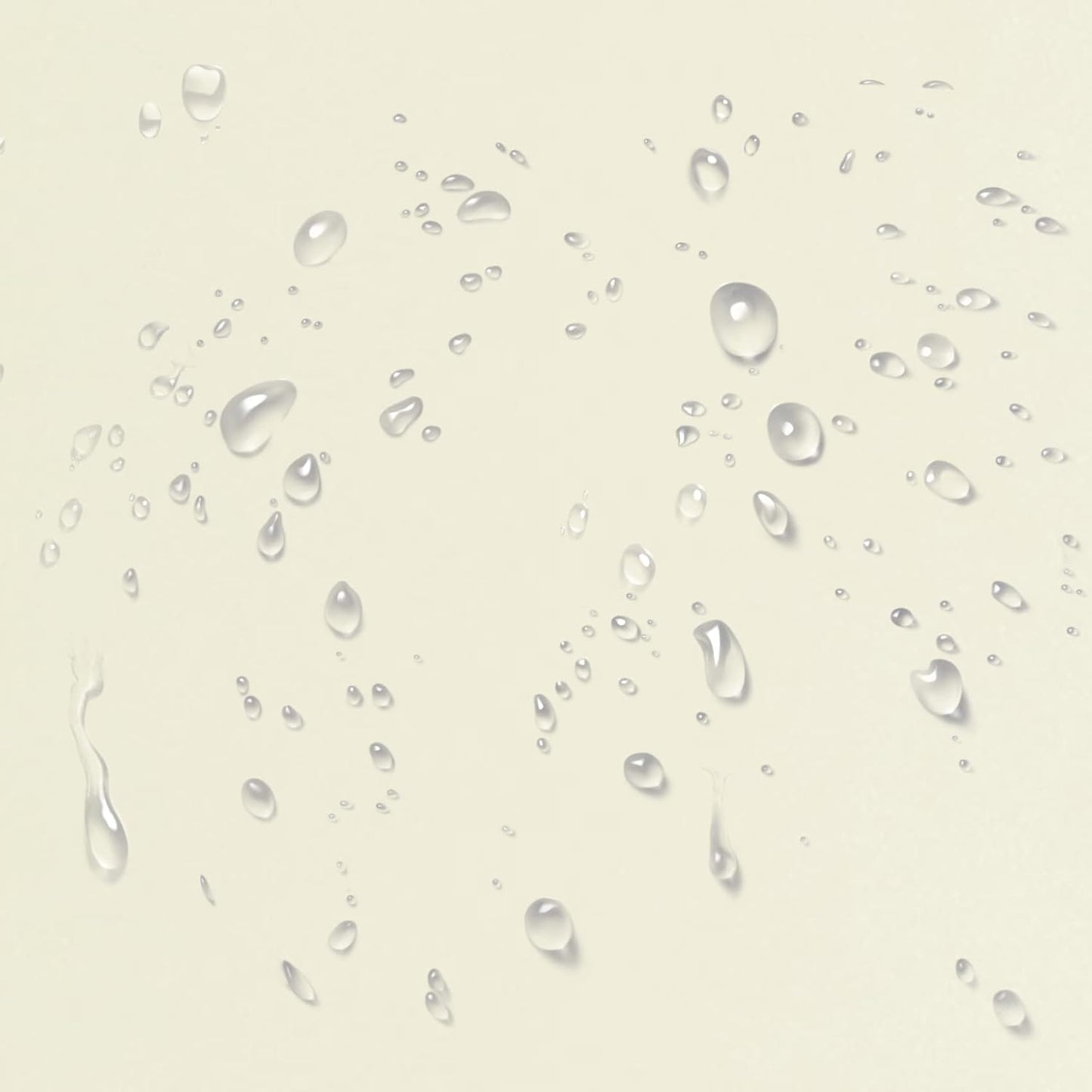 SuperO Waterproof Spandex Table Cover for 6FT Table Universal Fitted Stretch Tablecloth for Party, Banquet, Wedding and Events-Ivory