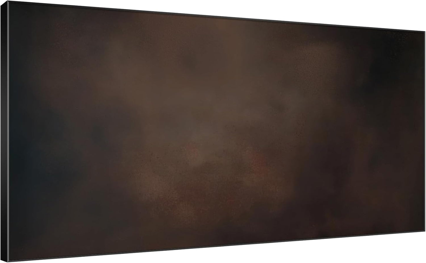 SIGNWIN 24"x46" Extra Large Framed Wall Art Dark Brown Abstract Moody Illustration for Home Living Room Bedroom Decor (Frame Assembly Required)