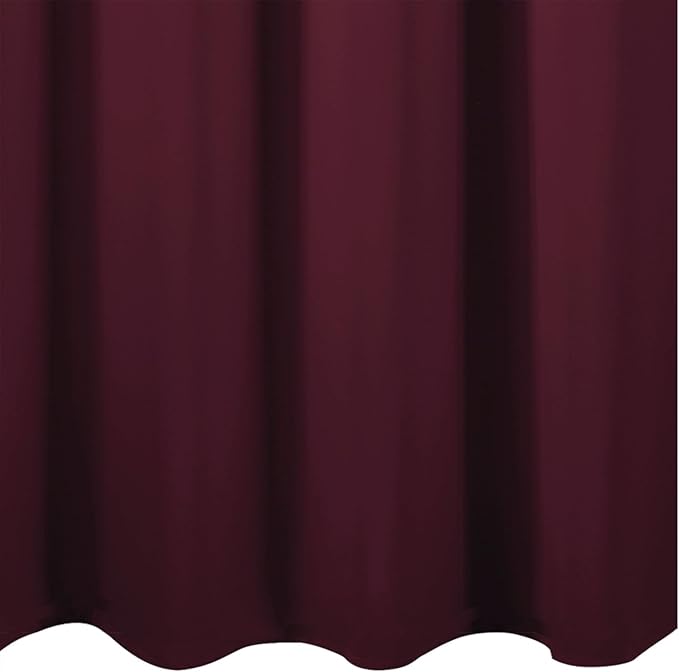 LEMOMO Blackout Curtains 52 x 90 Inch Long Burgundy Red Curtains Set of 2 Panels Room Darkening Curtains for Bedroom and Living Room