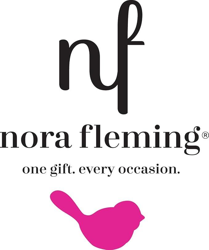 nora fleming cross - Hand-Painted Ceramic Unique Décor - Summer Minis for the Home and Office