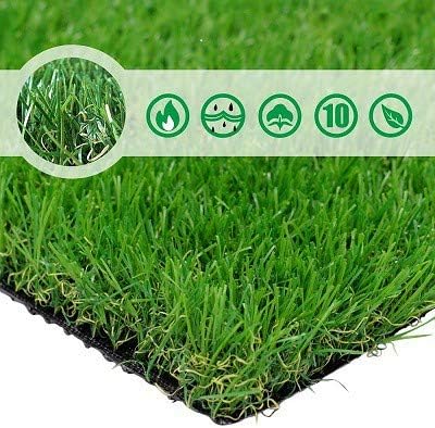 Petgrow Artificial Grass Turf 10FTX82FT(820 Square FT, Realistic Indoor Outdoor Garden Lawn Landscape Patio Synthetic Turf Mat- Thick Fake Faux Grass