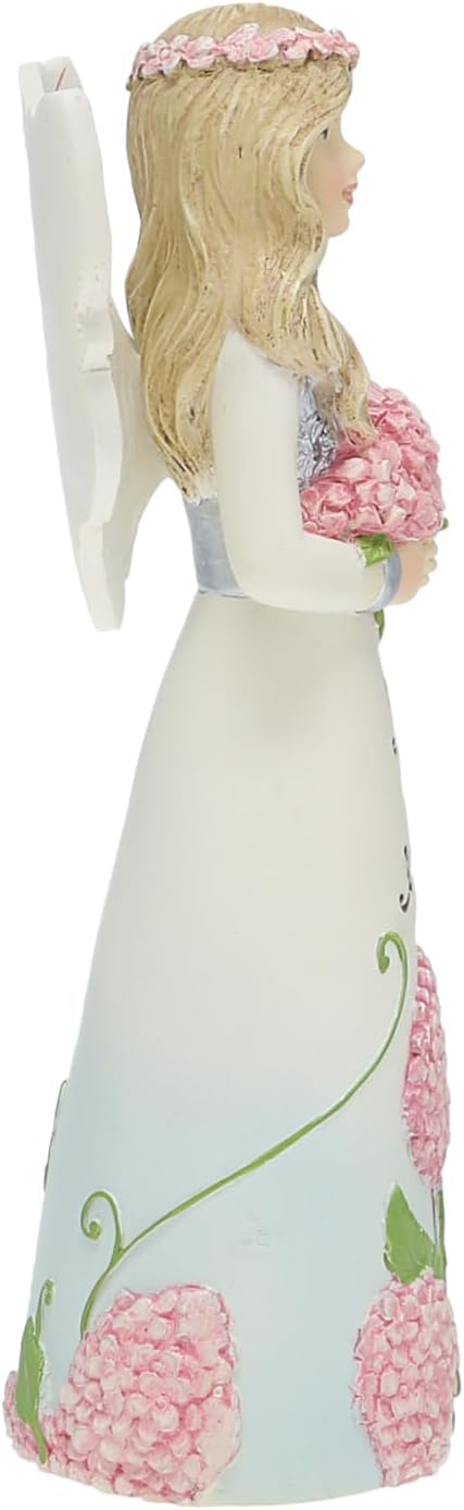 Pavilion Gift Company - You are an Angel - 5" Angel Figurine Floral Spring Home Decor Religious Survivor Hospital Stay Present