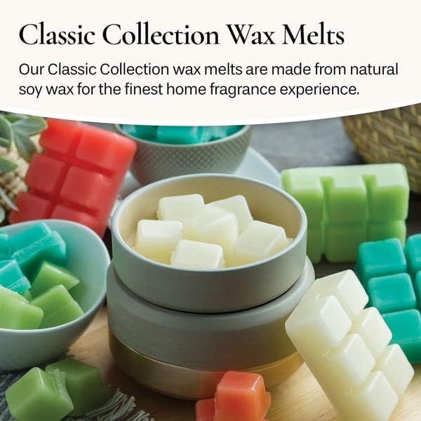 Candle Warmers Etc Classic Wax Melts 2.5oz, Hot Apple Pie Fragrance (4-Pack) – Each Pack has x4 2.5 oz Wax Melts and 30 Hours of Fragrance – Perfect for bedrooms, Living Rooms, and bathrooms