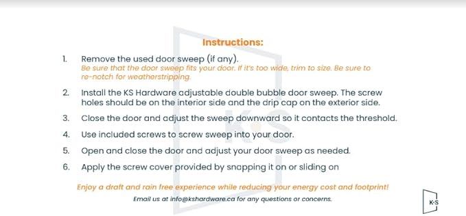 Patent Pending, Adjustable Double Bubble Door Sweep, Draft Stopper, Under Door Seal for Exterior Doors, 1 3/4" x 36", White (36 inch 2 pk)