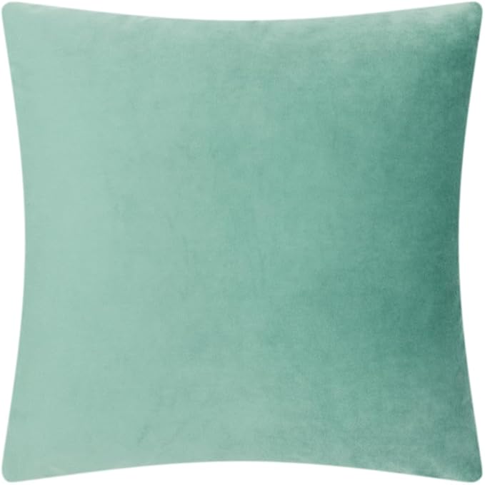 OiseauVoler 3D Sunflower Throw Pillow Cover Decorative Handmade Pillowcases for Couch Farmhouse Living Room Decoration 18x18 Inch Green