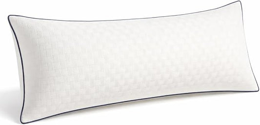 Oubonun 14x36 Pillow Inserts Set of 1 - Rectangle Decorative Throw Pillows for Sofa Couch Bed Living Room Beige 100% Polyester Filling 14 x 36 Inch Lumbar Pillows