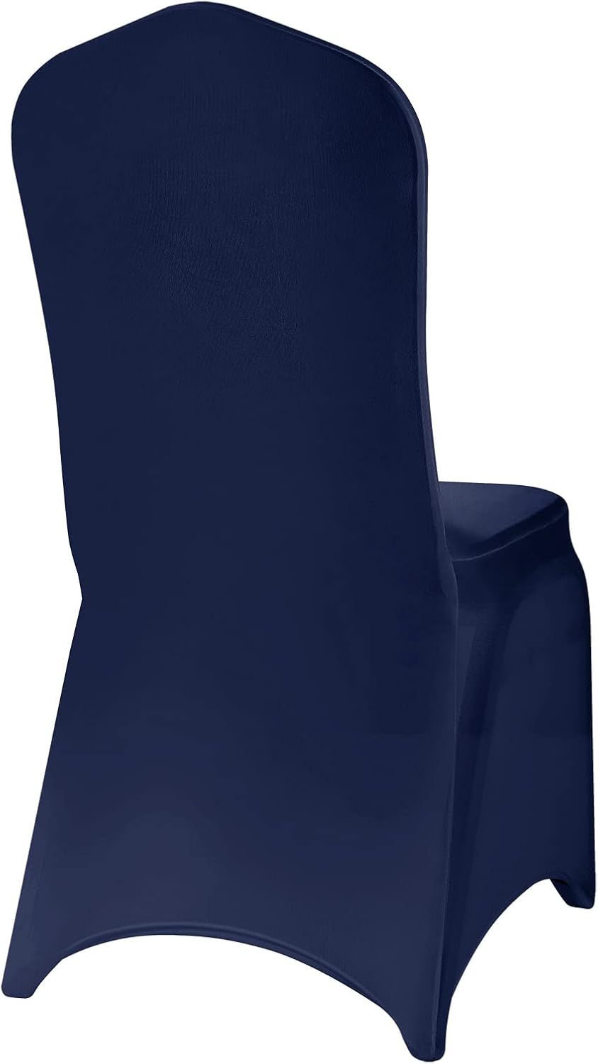 Spandex Chair Covers, 12PCS, Removable Washable Protector Stretch Covers for Living Room, Party, Banquet, Wedding, Hotel (Navy)