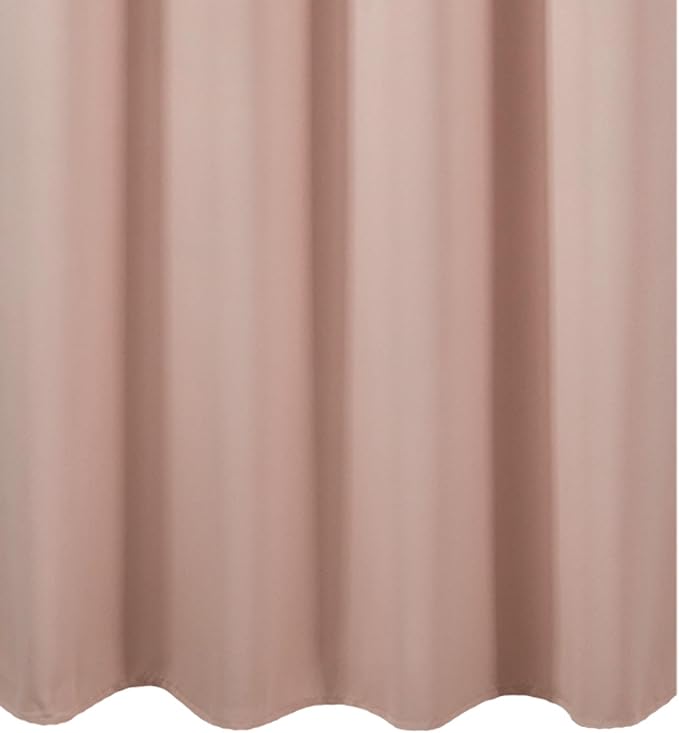 LEMOMO Blush Blackout Curtains 66 x 63 Inch Length/Set of 2 Curtain Panels/Thermal Insulated Room Darkening Blackout Curtains for Bedroom