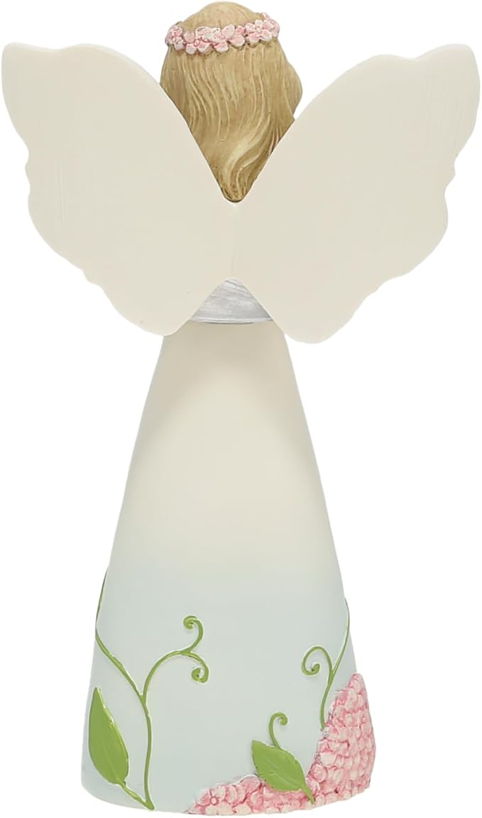 Pavilion Gift Company - You are an Angel - 5" Angel Figurine Floral Spring Home Decor Religious Survivor Hospital Stay Present