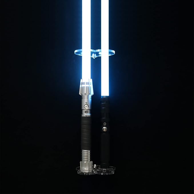 lightsaber vertical wall mount.lightsaber wall mount holder.Applicable to most lightsabers.(Transparent 2 holes)