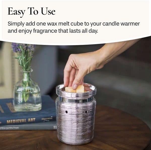 Candle Warmers Etc Classic Wax Melts 2.5oz, Fresh Linen Fragrance (4-Pack) – Each Pack has x4 2.5 oz Wax Melts and 30 Hours of Fragrance – Perfect for bedrooms, Living Rooms, and bathrooms