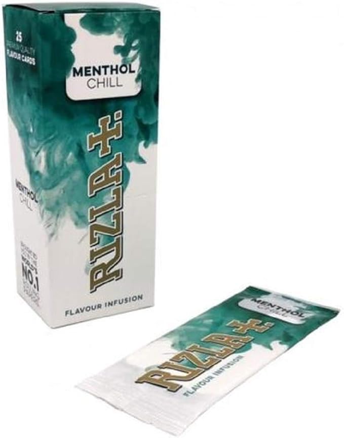 Rizla Flavour Infusions Cards Menthol Chill Full Box of 25…